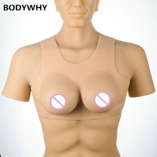Silicone Breast Forms False Chest For Transvestites Transgender Crossdresser Fake Breast Enhancer Hot Sale Cosplay