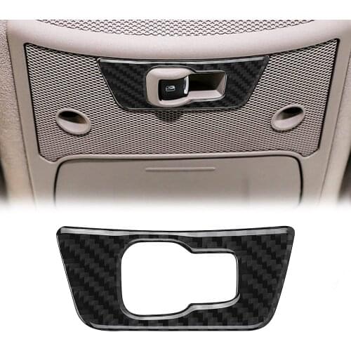 Compatible with Carbon Fiber Sunroof Switch Panel Drive Switch Trim Cover Interior Accessories 2PCS for Ford F150 2015-2020