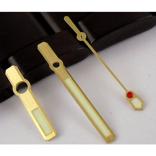 Super Luminous Stereoscopic gold Watch Hand for NH35A NH36A 7S26 4r25 4r35, 4r36 6309 7002 7009