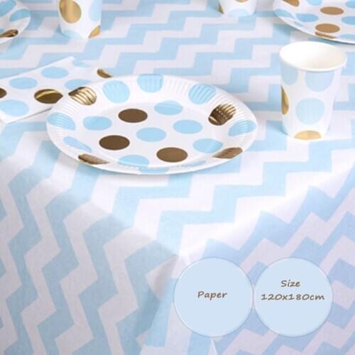 Happy Birthday Party Tablecloth Colorful Plastic Table Cloth Kids Birthday Party Decoration Wedding Baby Shower