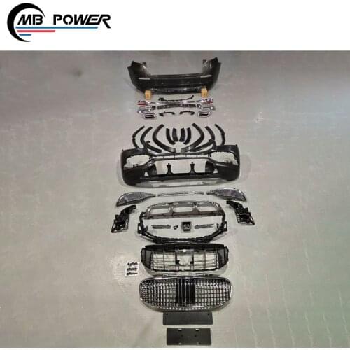 High Quality GLS class x167 Bodykit upgrade to MAY for X167 bodykit with front bumper rear bumper and grille