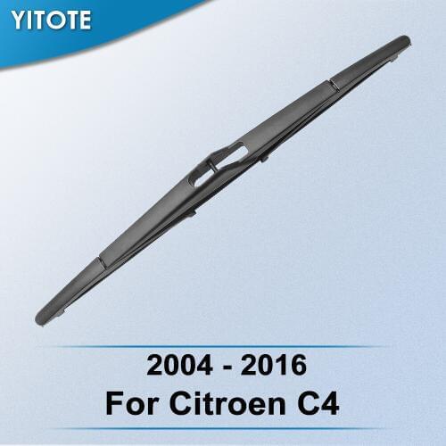 YITOTE Rear Wiper Blade for Citroen C4 2004 2005 2006 2007 2008 2009 2010 2011 2012 2013 2014 2015 2016