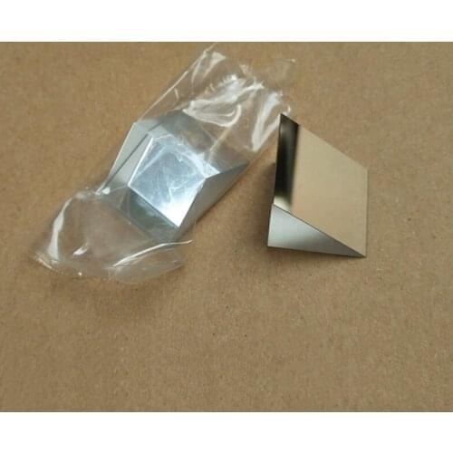 2pcs K9 Optical Glass Right Angle Slope Reflecting Prism Optics Experiment Triangular Prism 10x10mm/20x20mm/30x30mm