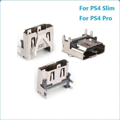 5/10Pcs For PS4 Pro Slim HDMI-Compatible Port Socket For Sony Play Station PS4 Slim Pro Interface Replacement Connector Port