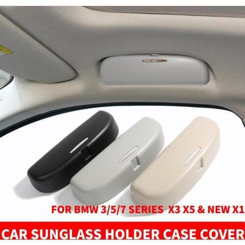 Car Sunglasses Holder Case Cover For BMW X1 X3 X5 F20 F30 F31 F35 F80 F32 1 3 4 5 Series F33 F82 F83 F10 F18 F11 F25 F15 F01 F02
