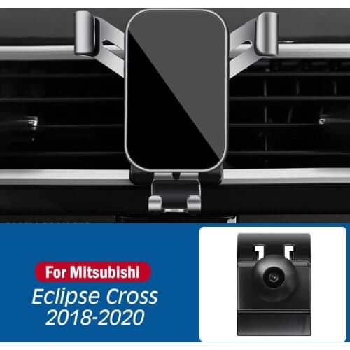 Car Mobile Phone Holder For Mitsubishi Eclipse Cross 2018 2019 2020 Mounts Stand GPS Gravity Navigation Bracket Car Accessories