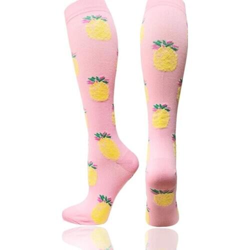 Men Women Compression Socks For Rugby Anti Fatigue Medical Varicose Veins Nylon Nursing Stockings Fit For Sports Black Men Socks