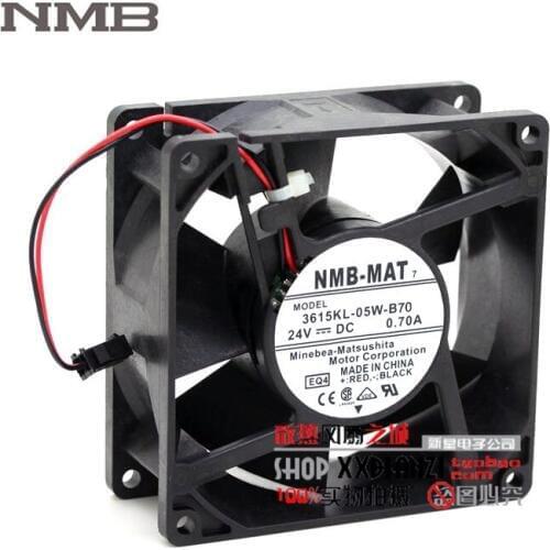 For NMB 3615KL-05W-B70 24V 0.7A 9cm dedicated drive ACS510/550 inverter fan