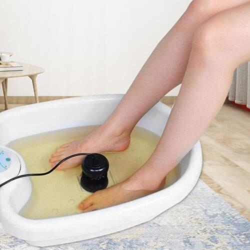 Home Mini Detox Foot Spa Machine Cell Ionic Cleanse device Ionic Detox Foot Spa Aqua Foot Bath Massage Detox Foot Bath Basin New
