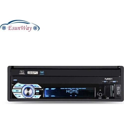 EsunWay 9601G 7 inches Upgraded Car Stereo MP5 Player GPS Navi RDS AM FM Radio Head Unit support Android phones and USB 2.0