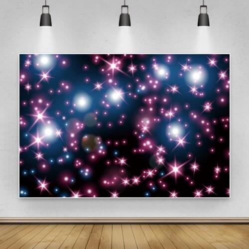Fireworks Light Spot Glitter Background for Portrait Photography Birthday Party Decors Photographic Backdrops Photocall Studio