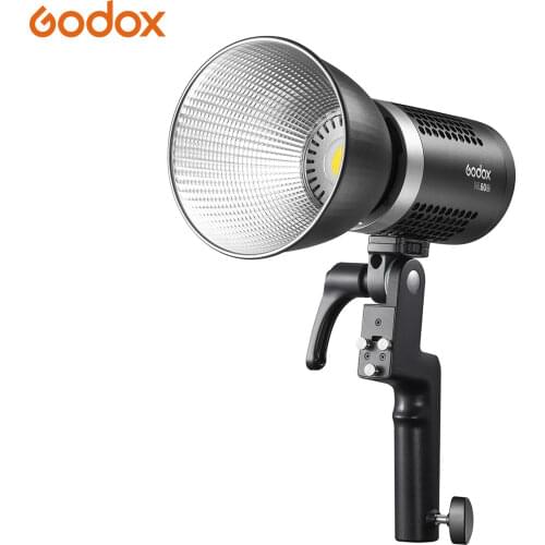 Godox ML60Bi ML60 Bi 60W Bi-Color LED Light Silent Mode Portable Brightness Adjustment Support Li-ion Outdoor LED Light