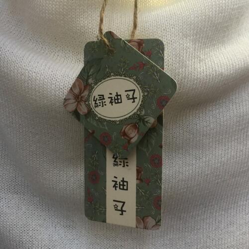 Custom paper shape die cut hang tag/swing tag/garment clothing dress printed sewing tags/printed brand name and logo