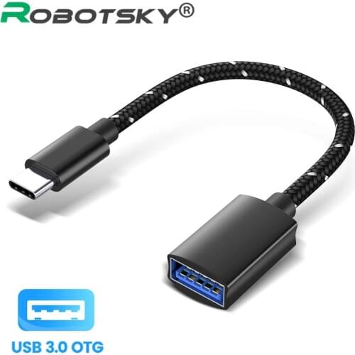 USB C vers USB adaptateur USB OTG Adapter Type-C Male To USB 3.0 Female Adapter Cable for MacBook Pro Samsung USB C OTG Type-C