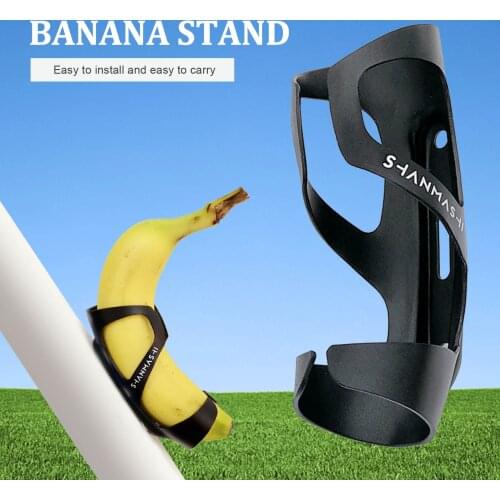 Water Bottle Cage MTB Bicycle Accessories, For Placing Bananas Can't Put Down The Kettles Creativity Water Bottle Cup Holder
