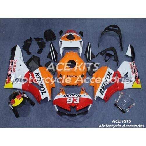 New ABS Motorcycle fairing Fit For Honda CBR600RR F5 2013-2019 Bodywork Injection mold orange red white ACEKITS Store No.0088