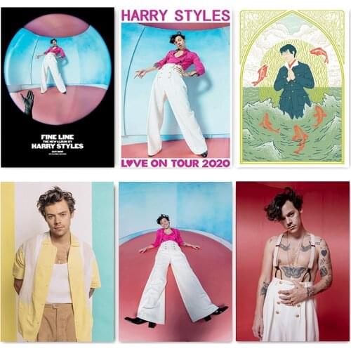 Posters Canvas Painting Singer Harry Style Wall Art Decor Picture Canvas Paintings Modern Home Decor Room Decoration