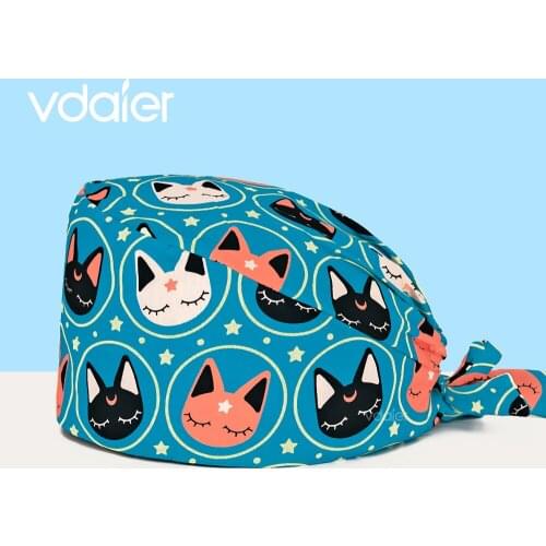 Work Cap clinical nurse hat beauty salon pharmacy nursing caps lab pet shop doctor hat surgicals cap womens operating room hat