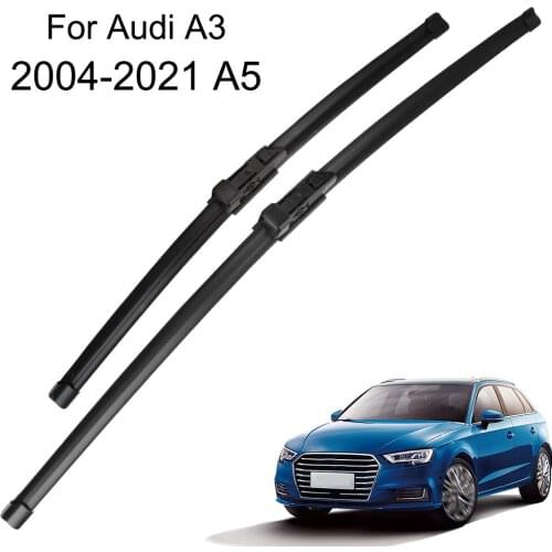 Rubber For Audi A3 2004 -2021 A5 Car Windshield Wiper Windscreen Window Wiper Auto Accessories Auto Wipers Accessories