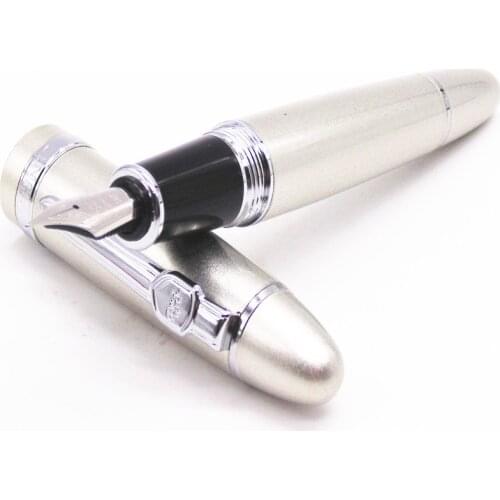 JINHAO 159 Silver Business office Medium Nib Fountain Pen New