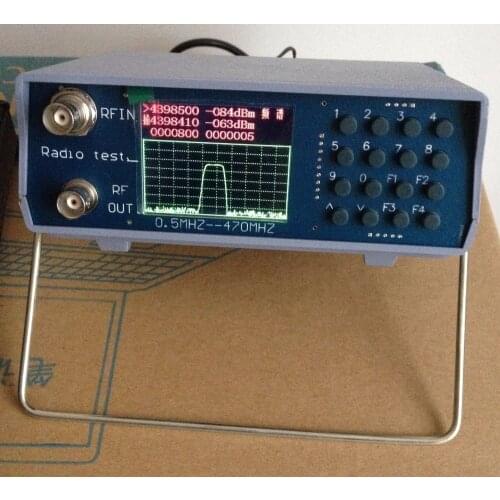 U/V UHF VHF Dual Band Spectrum Analyzer w/Tracking Source 136-173MHz/400-470MHz
