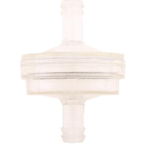 Universal Petrol Inline Fuel Filter Fit Motorcycle Auto 6mm 1/4" Pipes