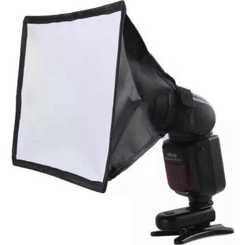 15x17cm Flash Speedlite Universal Mini Portable Softbox Diffuser for Canon Nikon Sony Godox Viltrox JY-680A JY-680Ch