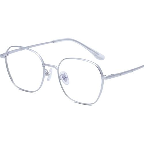 Viodream Unisex Polygon Pure Spectacle Full Frame Prescription Myopia Spectacles Optical Glasses Frame Oculos De Grau