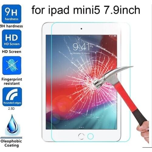 2pcs 2019 Tempered Glass For Apple iPad mini 5 mini5 7.9 inch Tablet Screen Protector For iPad mini2 / 3 / 4 /1 Protective Film