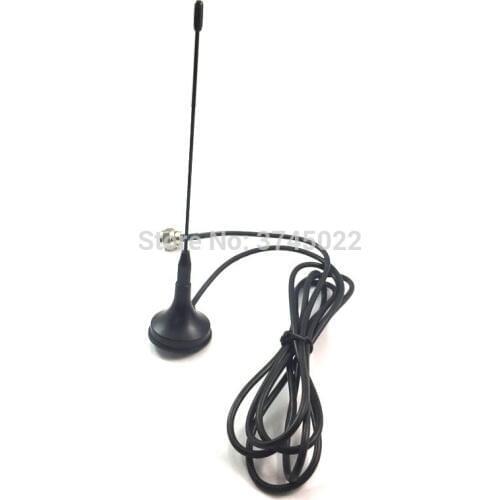 1PCS Digital TV Antenna Gain 2dbi With F Male Connector For VHF / UHF band174 - 230 Mhz 470 - 862 mhz DVB-T / DMB-T