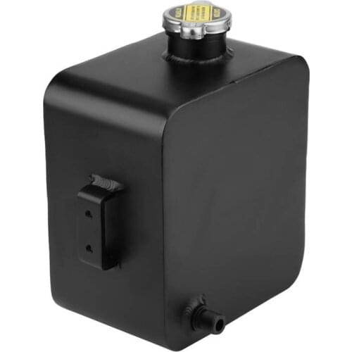 2.5L Aluminum Coolant Expansion Overflow Recovery Reservoir Water Tank W/ Cap Universal