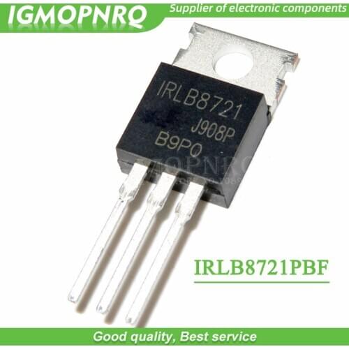 10pcs/lot IRLB8721 TO-220 30V 62A new original