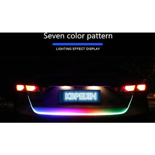 Accessories Car LED Strip Lighting Turn Signal Reverse Lamp Sticker for SsangYong korando kyron rexton 2 rodius Car-styling