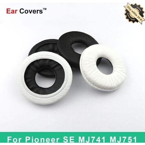 Earpads For Pioneer SE MJ741 MJ751 Headphone Earpad Replacement Headset Ear Pads PU Leather Sponge Foam