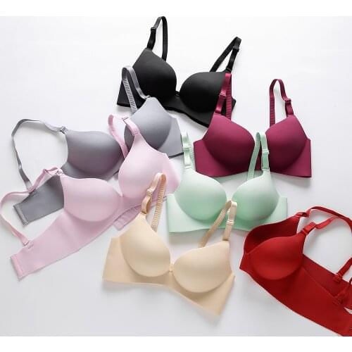 Plus Size Push Up Bras Womens Lingerie Brassiere Gather Sexy Bralette Underwear Tops 30-42 A B C D Cup