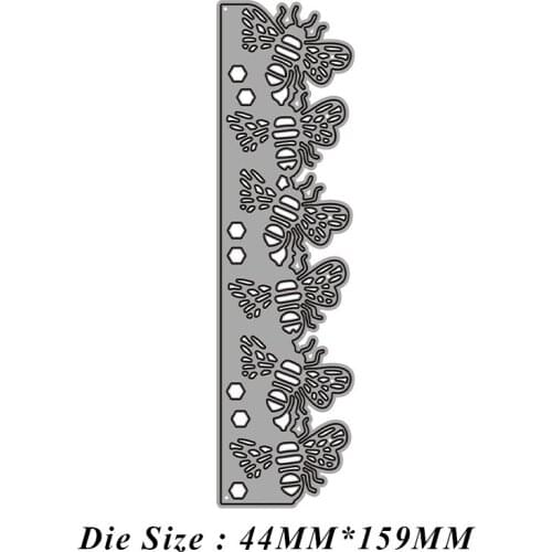 Envelope Bee Lace Cut Diy Handmade Mold Paper Metal Craft Dies for Card Making Cut Dies Embossing New