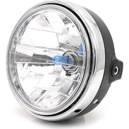 Round Motorcycle Halogen Headlight Headlamp Assembly Head Light Lmap for Honda Hornet 600 900 CB400 Moto Accessories