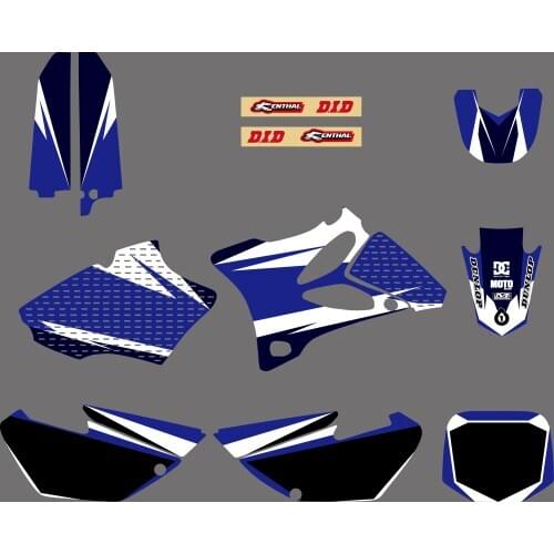 Motorcycle New Style Team Graphics Background Decal And Sticker Kit For Yamaha YZ85 YZ 85 2002 2003 2004 2005 2006 2007-2014