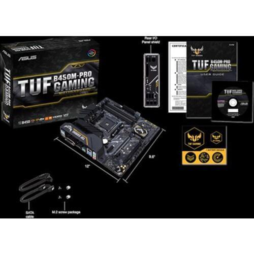 New ASUS TUF B450M-PRO GAMING motherboard DDR4 Socket AM4 Desktop Mainboard DDR4 Dual Channel 64GB original motherborad