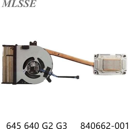 New Original For HP ProBook 645 640 G2 G3 Heatsink and Fan Cooler 6043B0181202 840662-001 Fast Ship