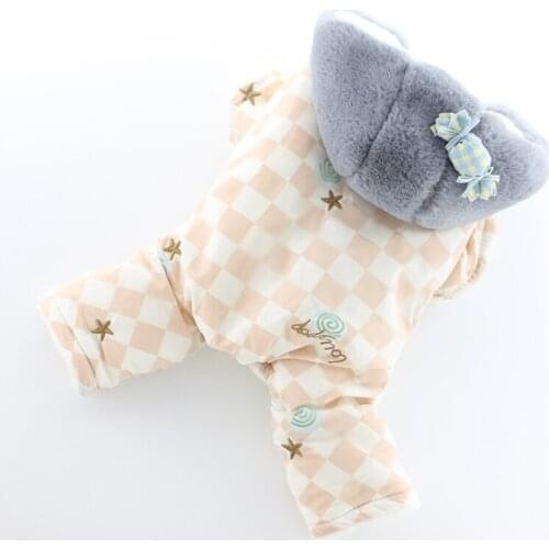 Small Dog Clothes Winter Doggie Puppy Chihuahua Yorkshire Pomeranian Shih Tzu Maltese Poodle Bichon Costumes Pet Clothing Outfit