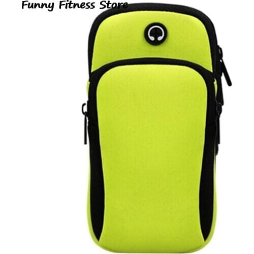Fitness Workout Armband Bag Running Jogging Gym Arm Band Mobile Phone Bags Waterproof Sleeve Holder Pouch Simple Package Mini