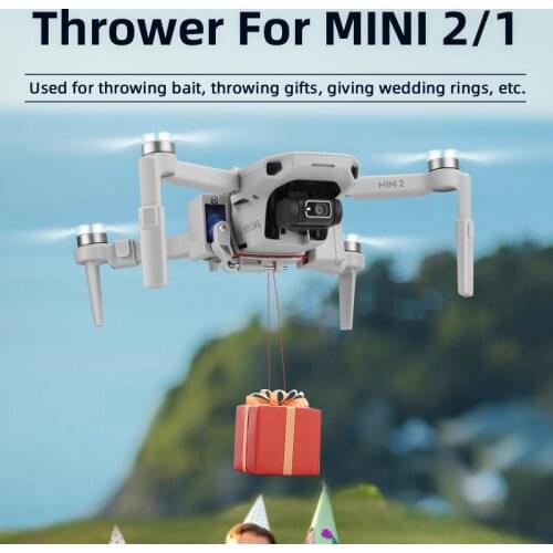 Airdrop Air Drop System for DJI Mavic MINI 2 /MAVIC MINI Drone Fishing Bait Wedding Ring Gift Deliver Life Rescue Throw Thrower