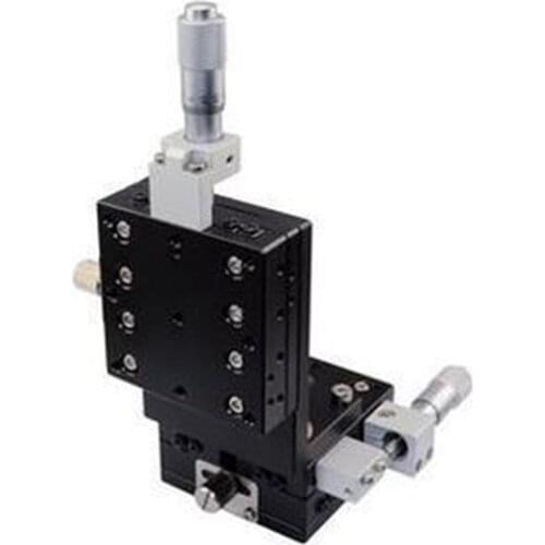 XYZ 60X60mm Vertical Inseparable Precision Linear Stage Cross-roller Bearing For Automation Printing Photology Equipment