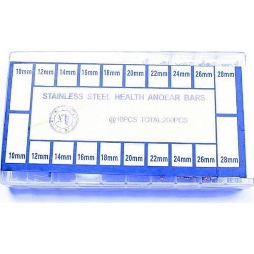 200PCS / 1set High quality watch parts stainless steel HEALTH ANOEAR BARS watch repair part - 3101