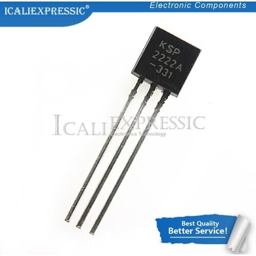 25PCS KSP2222A KSP2222 2222A TO-92 new original In Stock