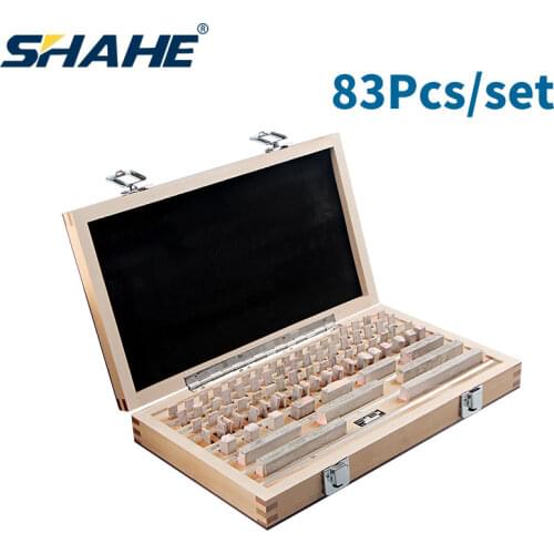83Pcs/Set 1 grade 0 grade Inspection Block Gauge Test Caliper Blocks Measurement Instruments