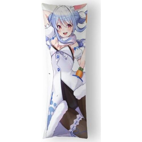 Usada Pekora Dakimakura Hugging Body Pillow Case DIY Custom Throw Cushion Pillow Cover 7 Sizes