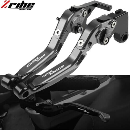 For Honda CBR500R/CB500F/X CBR 500R CBR 500 R 2013-2018 2017 Motorcycle CNC Aliuminum Adjustable Brake Clutch Lever Handlebar
