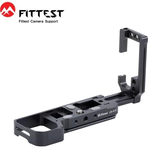 Quick Release L Plate Camera Holder Hand Grip Tripod Bracket can be extended for Sony A7C Alpha 7C ILCE-7C Cameras